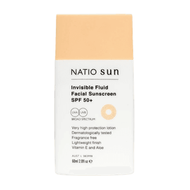 Invisible Fluid Facial Sunscreen SPF 50+