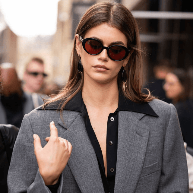 On The Streets Of Paris Fashion Week, Celebrities All Turned To One Classic Accessory—Sunglasses